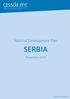 SERBIA. National Development Plan. November