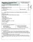 Regulatory Analysis Form (Completed by Promulgating Agency)