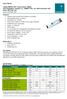 Data Sheet. 10Gb DWDM XFP Transceiver, 80km Hot Pluggable, Duplex LC, DWDM EML-LD, APD Receiver SM, PXFP-0D71SF-XX Issue: November 2010