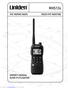 MHS126 VHF MARINE RADIO RADIO VHF MARITIME OWNER S MANUAL GUIDE D UTILISATION. Downloaded from   manuals search engine