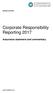 Corporate Responsibility Reporting 2017