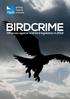 Birdcrime. Offences against wild bird legislation in 2012