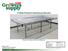 6' Wide Premium Greenhouse Benches