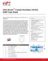 Ultra Series Crystal Oscillator (VCXO) Si567 Data Sheet
