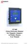 LP 600 Orion Electronic Dimmer for Magnetic Adapters in Poultry Houses User Manual