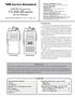 VX-420 series. VHF FM Transceiver. Service Manual. Contents. Introduction
