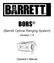BORS. (Barrett Optical Ranging System) Version 1.5. Operator s Manual