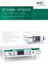 IZT S1000 / IZT S1010 High-Performance Signal Generator