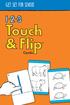 1 2 3 Touch & Flip Cards