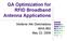 GA Optimization for RFID Broadband Antenna Applications. Stefanie Alki Delichatsios MAS.862 May 22, 2006