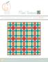 Mod Tartan. mod tartan 1. *Pattern includes instructions for a single block, mini, and large sofa quilt. #modtartanquilt #gingerpeachstudio