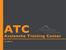 ATC. Avalanche Training Center. User Manual
