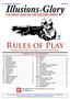 Living Rules & Playbook. Rules of Play. with Advanced Rules & Playbook T A B L E O F C O N T E N T S