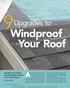 9Upgrades to Windproof Your Roof