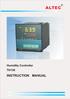 Humidity Controller TH136 INSTRUCTION MANUAL