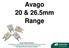 Avago 20 & 26.5mm Range