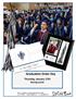 Graduation Order Day Thursday, January 17th During Lunch