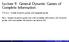 Lecture 9. General Dynamic Games of Complete Information