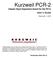 Kurzweil PCR-2 Classic Keys Expansion board for the PC1x User s Guide