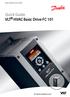 Quick Guide VLT HVAC Basic Drive FC 101