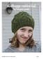 skalbagge cabled hat by imagine gnats page 1