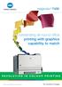 Outstanding all-round office printing with graphics capability to match
