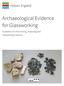 Archaeological Evidence for Glassworking. Guidelines for Recovering, Analysing and Interpreting Evidence