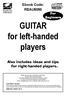GUITAR for left-handed players