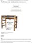 The Premier Loft Bed Assembly Instructions