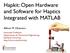 Hapkit: Open Hardware and Software for Haptics Integrated with MATLAB