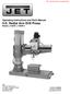 Operating Instructions and Parts Manual 5-ft. Radial Arm Drill Press Models J-1600R, J-1600R-4