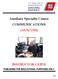 Auxiliary Specialty Course COMMUNICATIONS (AUXCOM)