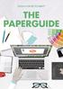 DESIGN FOR RECYCLABILITY THE PAPERGUIDE