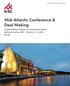 Mid-Atlantic Conference & Deal Making