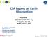 CSA Report on Earth Observation