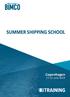 SUMMER SHIPPING SCHOOL