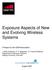 Exposure Aspects of New and Evolving Wireless Systems