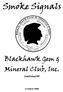Smoke Signals. Blackhawk Gem & Mineral Club, Inc. Established 1955