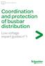 Coordination and protection of busbar distribution
