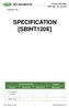 SPECIFICATION [SBIHT120E]