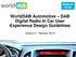 WorldDAB Automotive DAB Digital Radio In Car User Experience Design Guidelines. Version 2 - February 2019