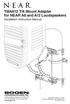 TMA812 Tilt Mount Adapter for NEAR A8 and A12 Loudspeakers Installation Instruction Manual