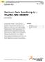 Maximum Ratio Combining for a WCDMA Rake Receiver