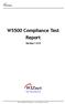 W5500 Compliance Test Report