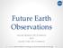 Future Earth Observations