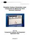 Reliability Testing of Nominally Linear Components by Measuring Third Harmonic Distortion