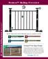 Fortress Railing Overview ACTUAL FREIGHT CHARGES APPLY TO ALL FORTRESS RAIL ORDERS
