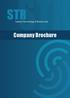 STR. Subsea Technology & Rentals Ltd. Company Brochure