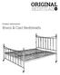 Product Information. Brass & Cast Bedsteads