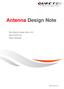 Antenna Design Note. Rev. Antenna_Design_Note_V2.0 Date: Status: Released.